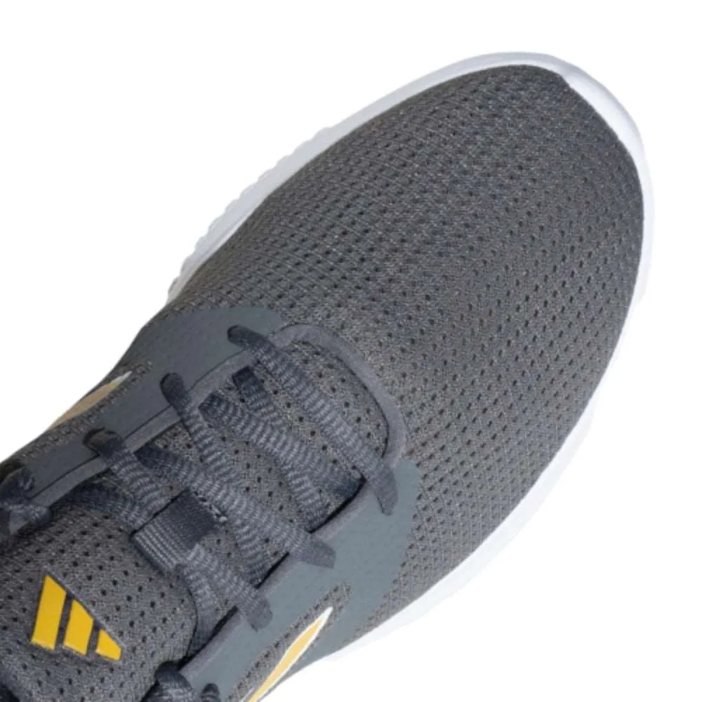 Adidas Men's Fleecewalk Running Shoe (Grey Six/Cloud White/Preloved Yellow)