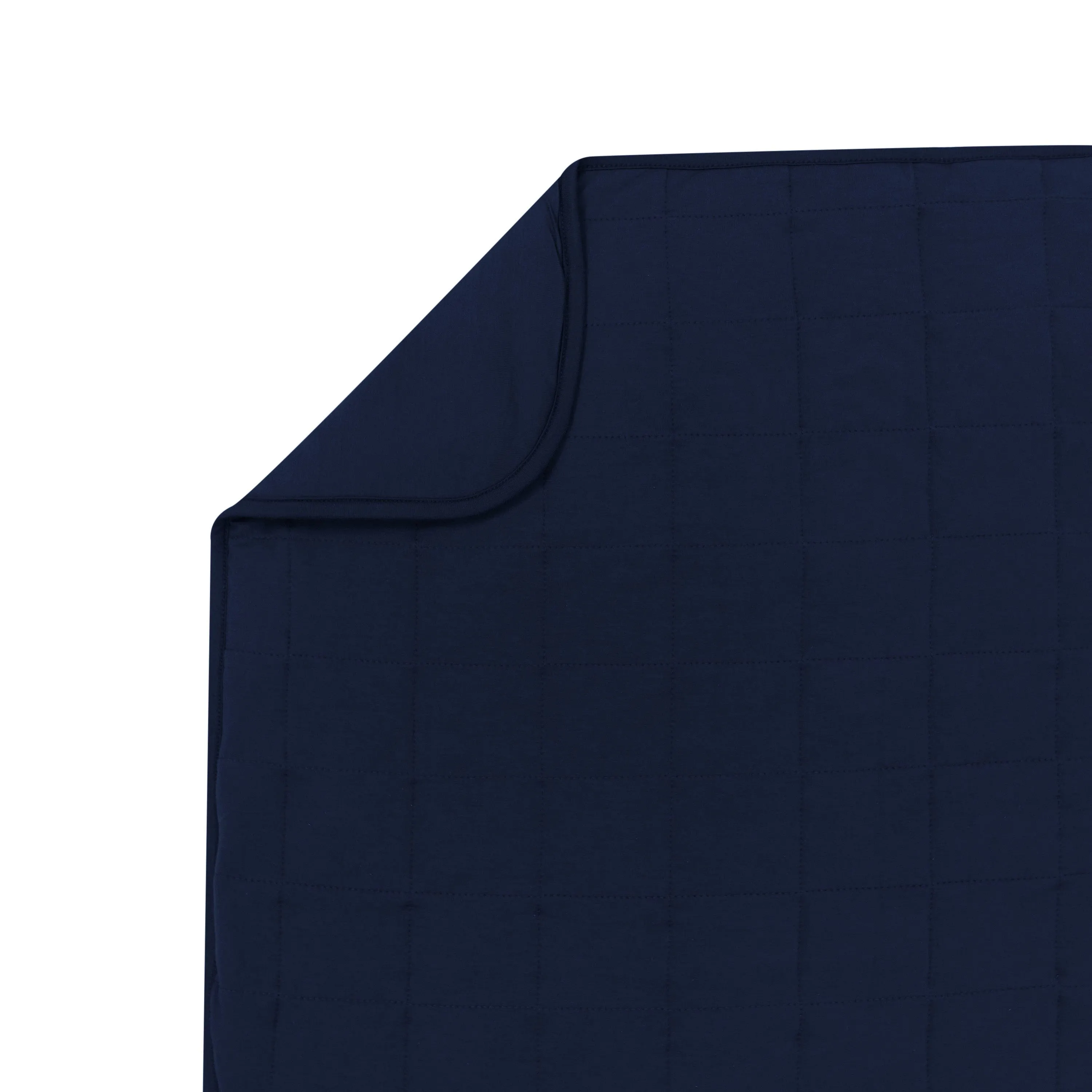 Adult Quilted Blanket in Navy 1.0