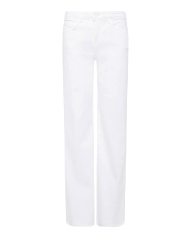 Alicent HR Sneaker Wide Leg Denim (Blanc)