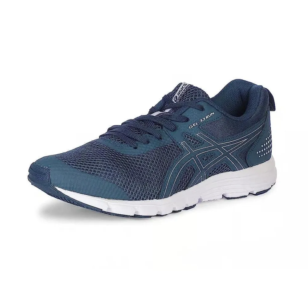 ASICS Men's Gel-33 Run Running Shoe (Grand Shark/White)