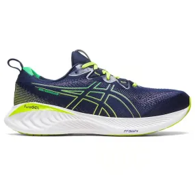 ASICS Men's Gel-Cumulus 25 Running Shoe (Midnight/Cilantro)