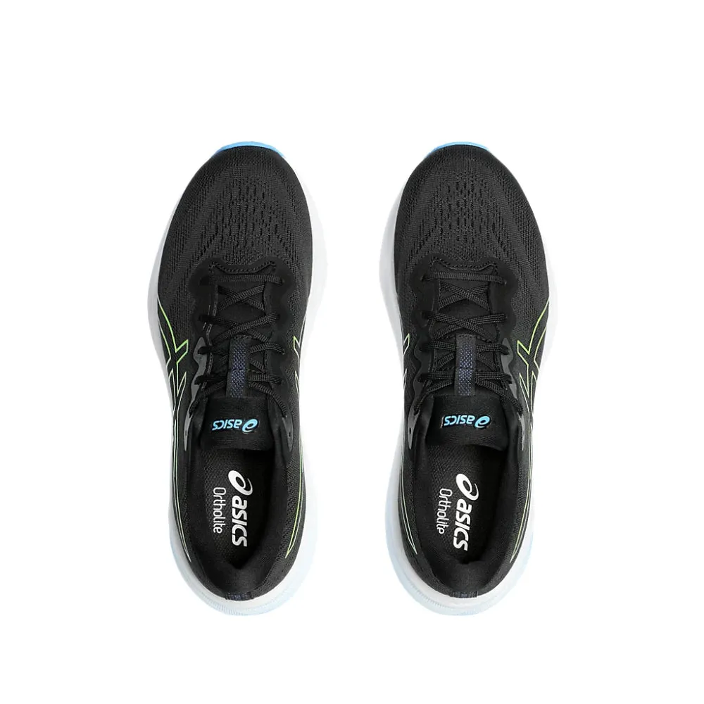 ASICS Men's Gel Pulse 15 Running Shoe (Black/Electric Lime)