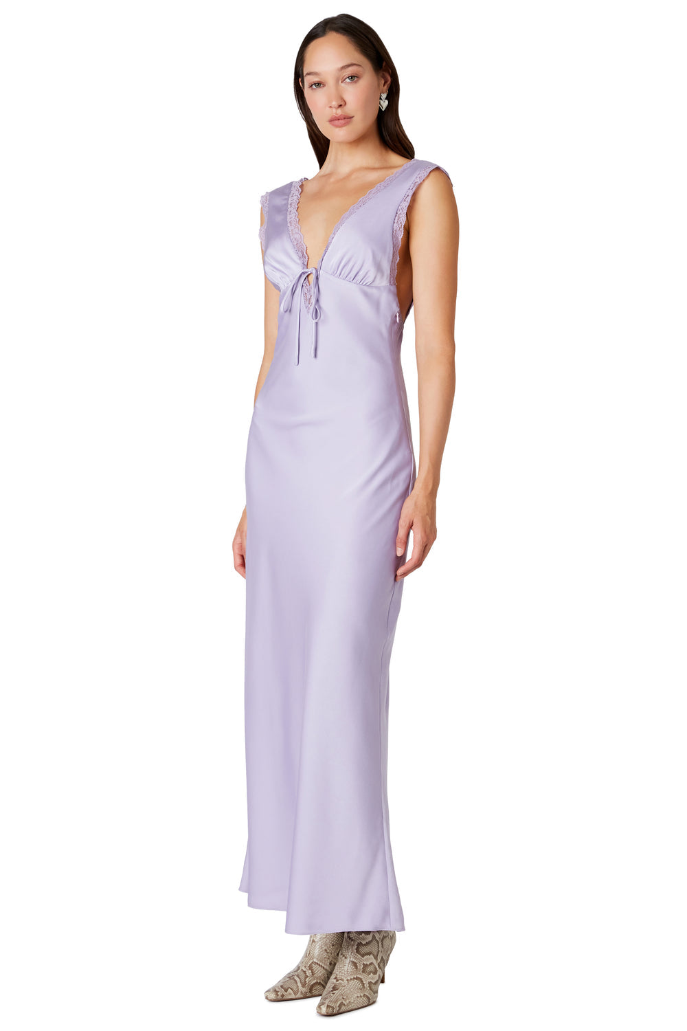 Aurelie Dress in Lilac