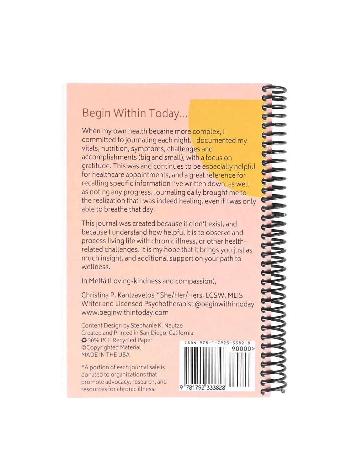 Begin Within: A Daily Healing Journal