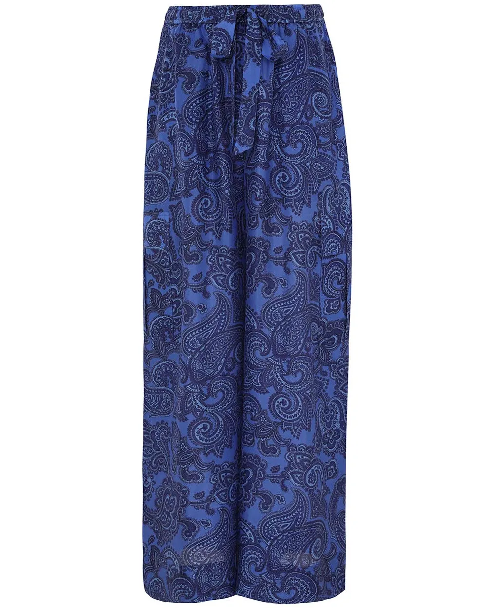 Blue Paisley Ottie Pant