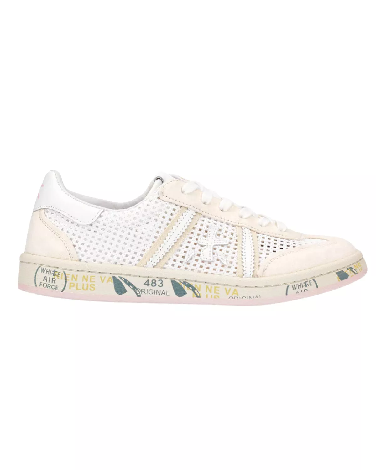 Bonnie Sneaker 6772 (Cream/White Mesh)