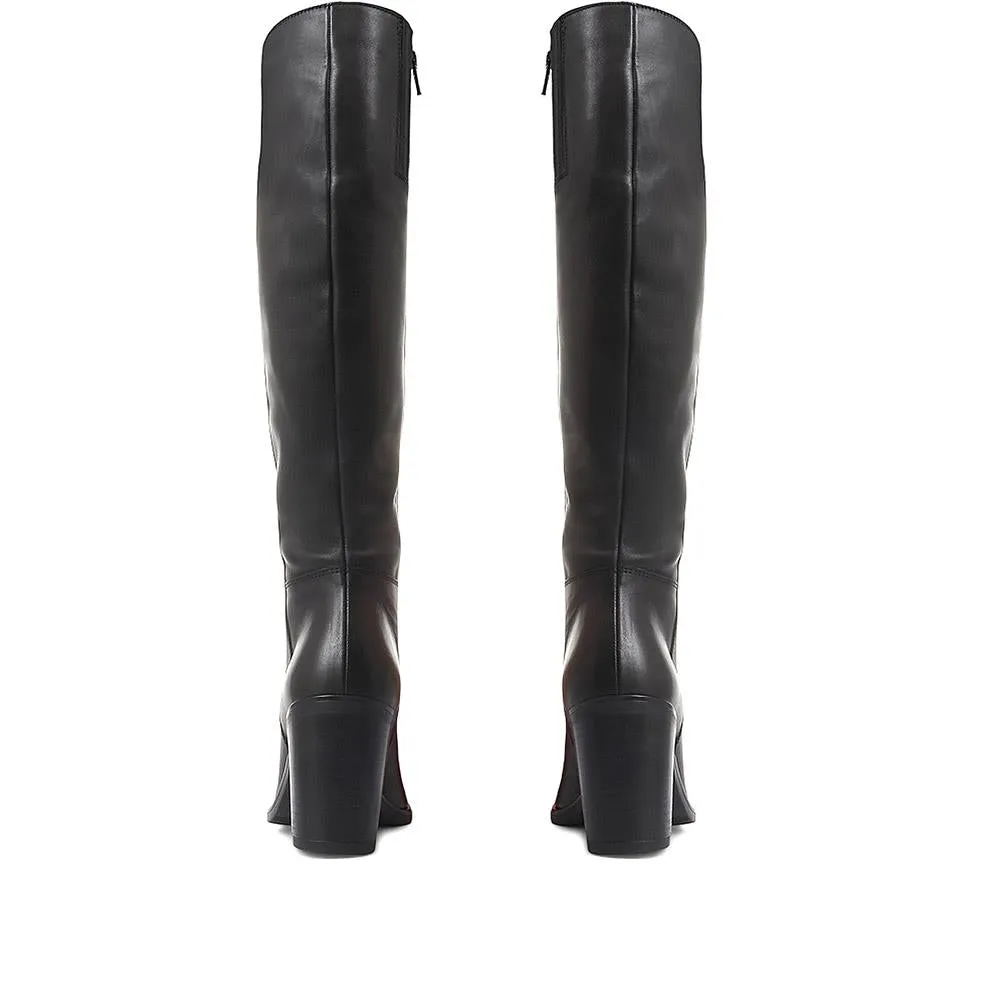 Cagliari Extra Slim Calf Fit Knee High Boots - CAGLIARIXS / 321 244