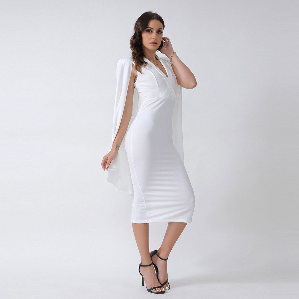 Ceres Curtain Sleeve Dress