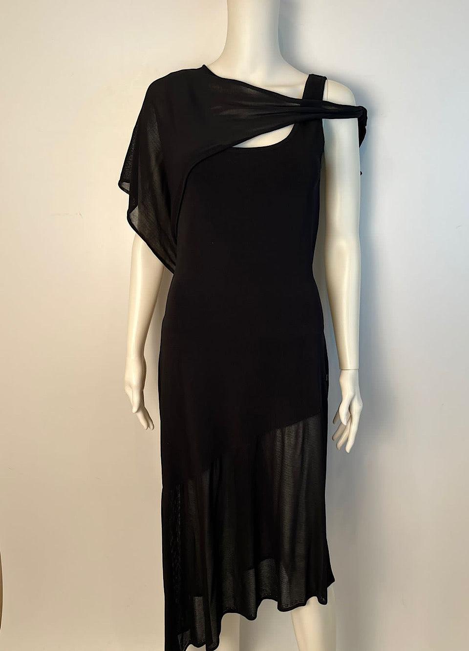 Chanel 02C 2002 Cruise Resort 2 pc Black Dress FR 38 US 4/6