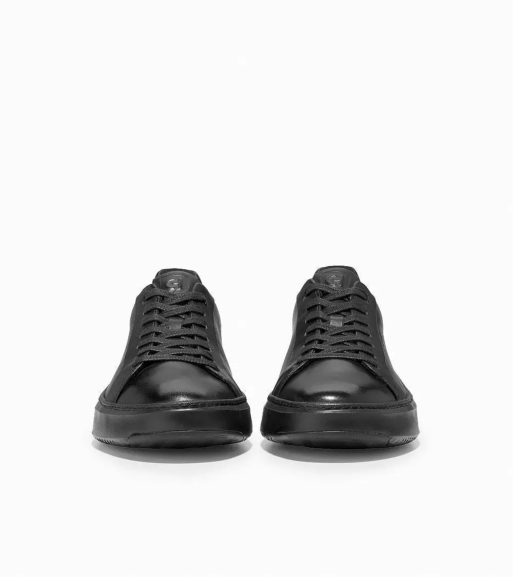 Cole Haan Grandpro Topspin Sneaker Black Leather Black    