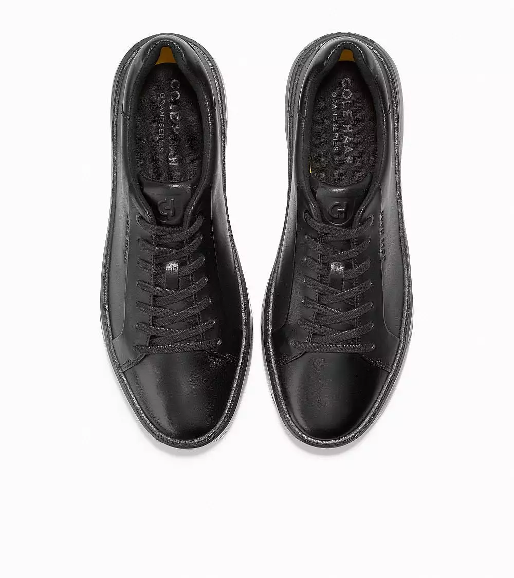 Cole Haan Grandpro Topspin Sneaker Black Leather Black    