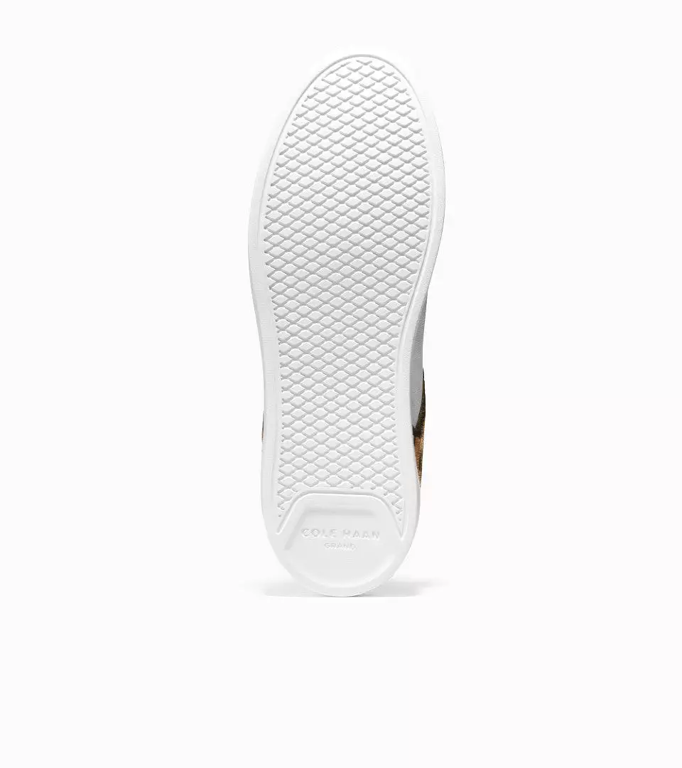 Cole Haan Tennis Sneaker White Leopard    