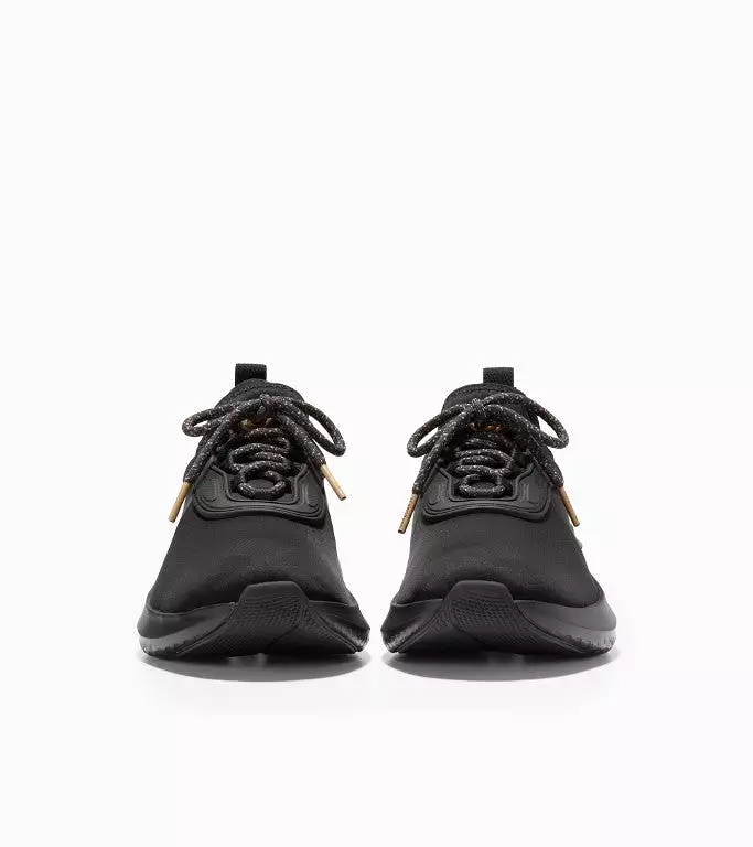 Cole Haan     Zerogrand Changepace Laceup Sneaker Black Charcoal Gray Yellow