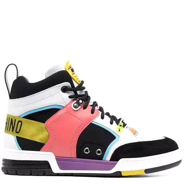 Colour Block High Top Sneaker