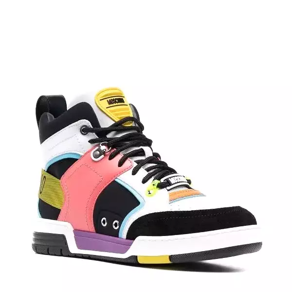 Colour Block High Top Sneaker