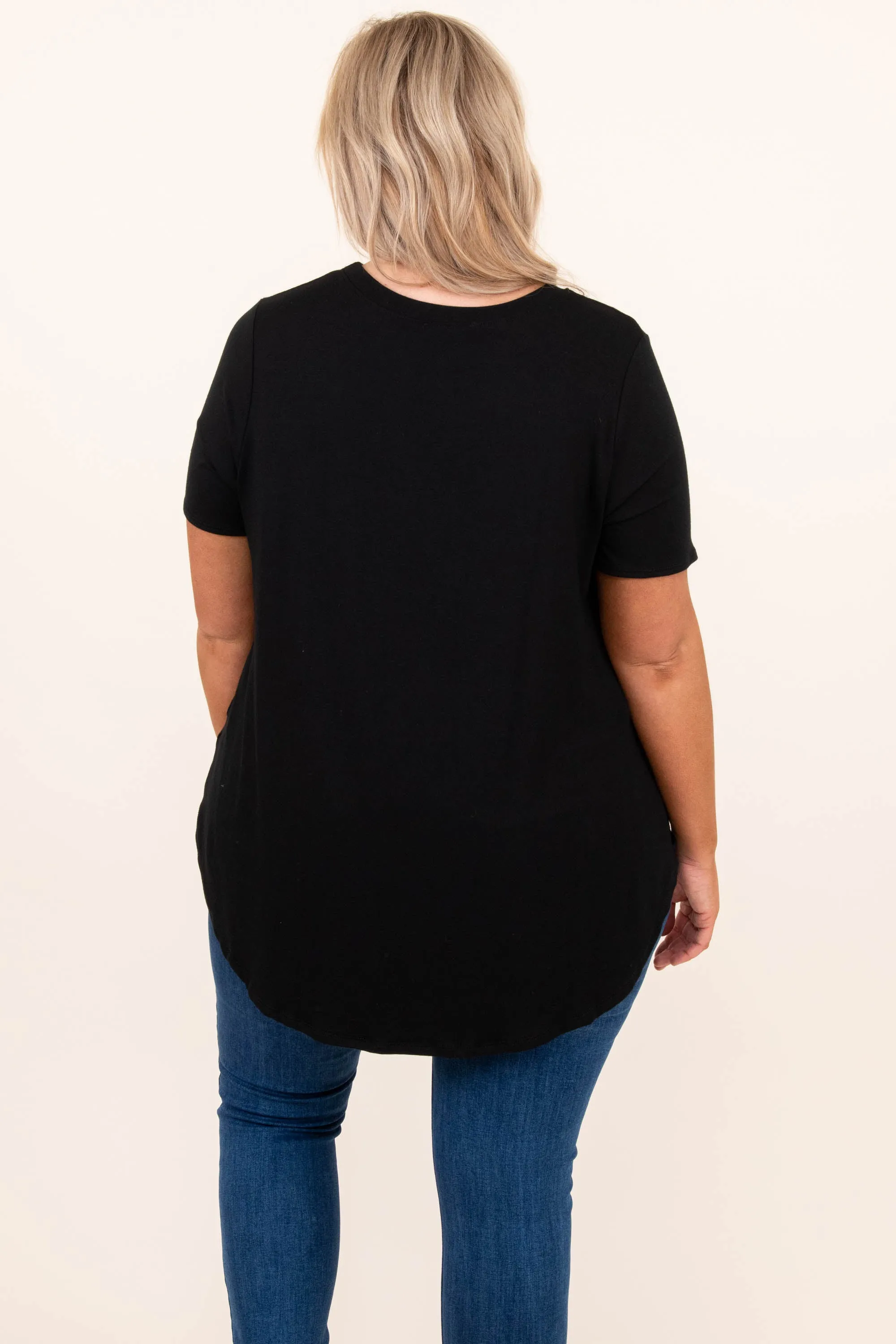 Decide My Fate Top, Black