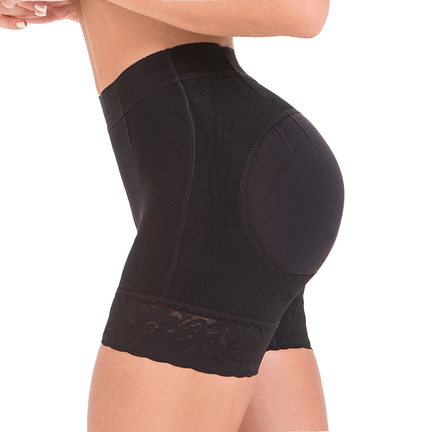 FAJA MARIAE FU101 | SHORTS DE CONTROL DE BARRIGA DE CINTURA ALTA PARA MUJER | POWERNET