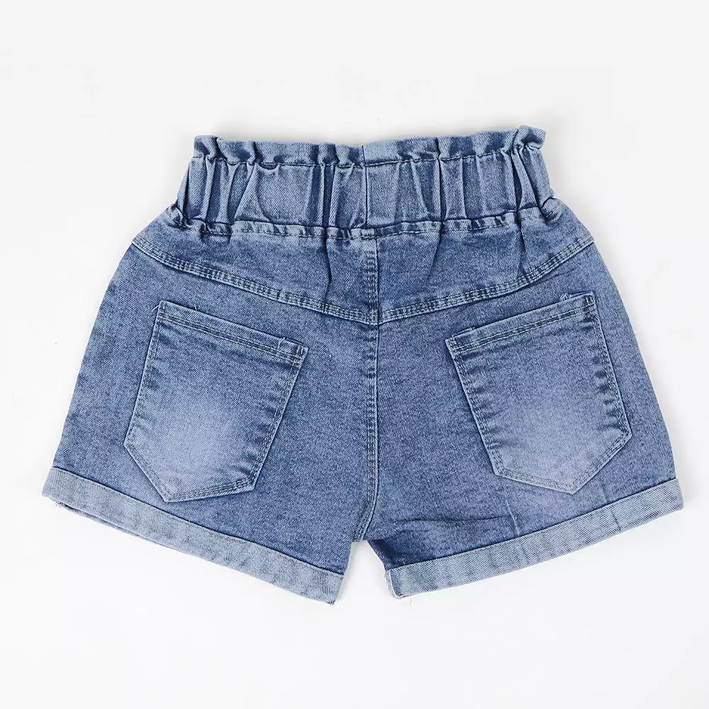 Girls Short - Blue