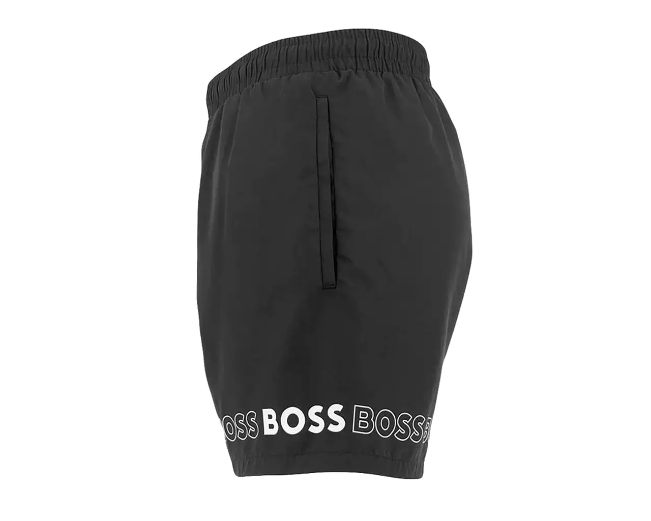 Hugo Boss Dolphin 50469590 Logo Swim Shorts Black