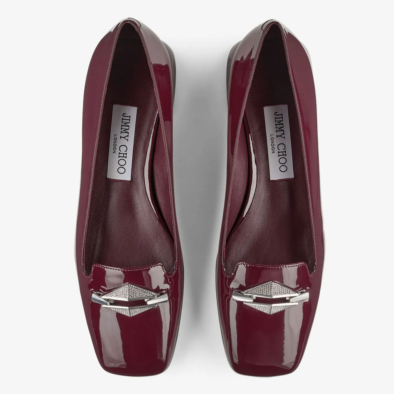 JIMMY CHOO Ravi Ballet Flats - Red