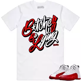 Jordan 12 Cherry 12s Shirt to Match - RED BBL