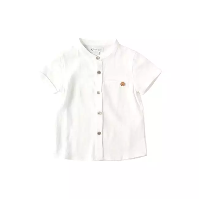 Karibou Kids Koa Boys Shirt - White