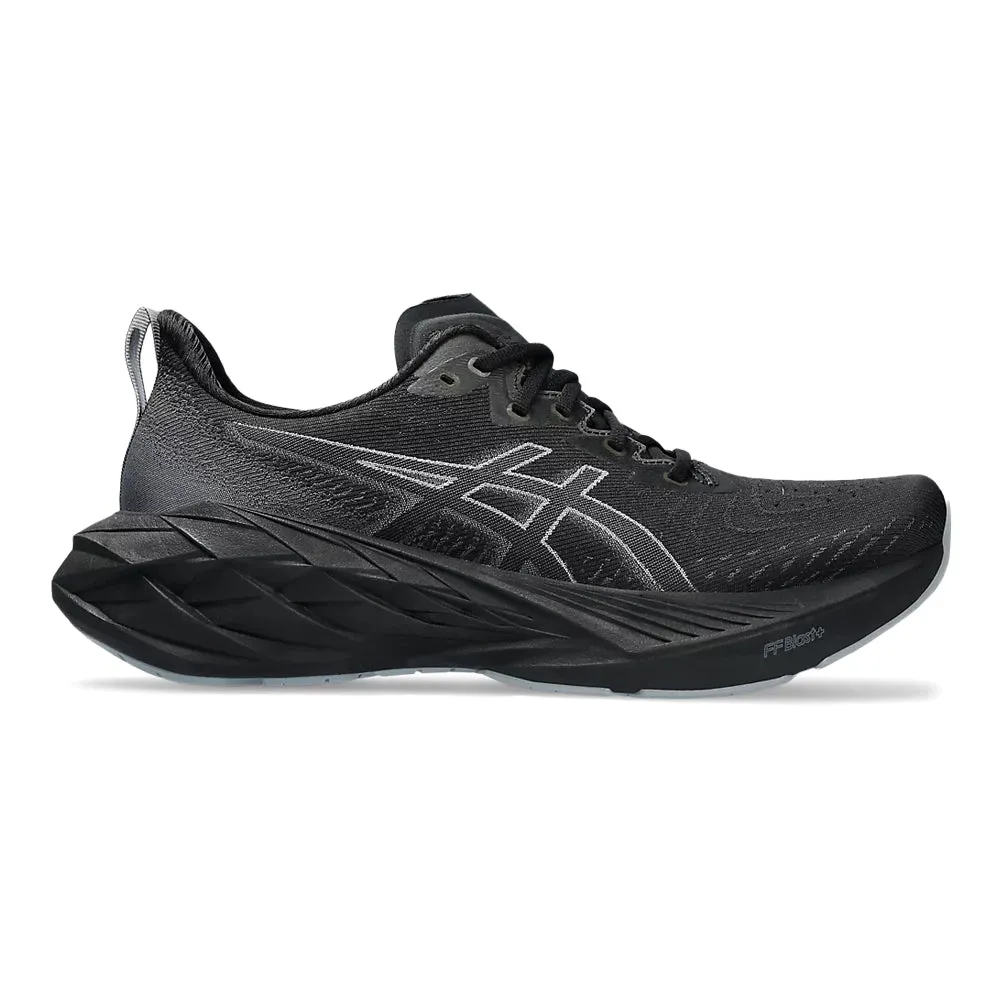 Men's Asics Novablast 4, Black/Graphite Grey, 11 D Medium