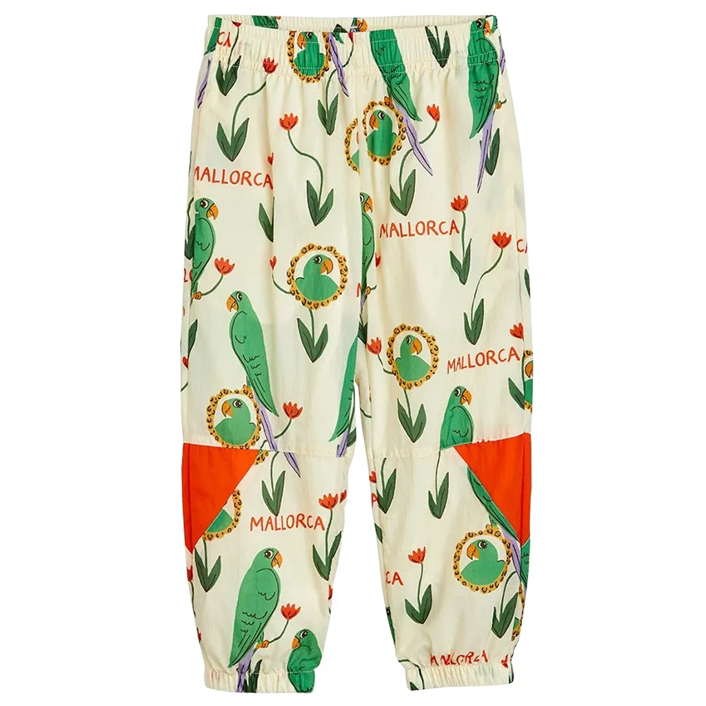 Mini Rodini Child Parrots Tracksuit Pants Multicoloured