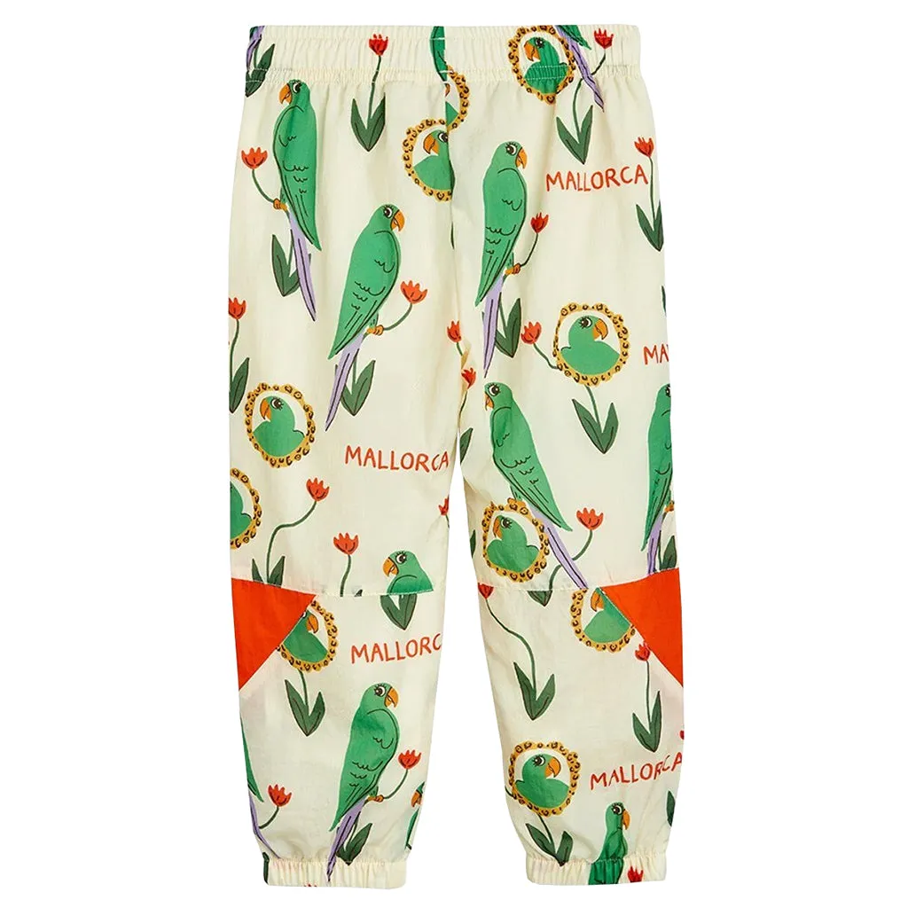 Mini Rodini Child Parrots Tracksuit Pants Multicoloured