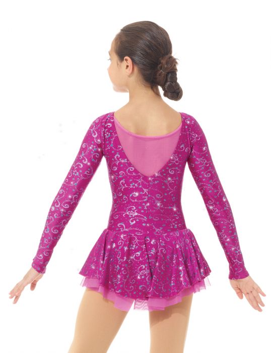 Mondor 664 Child 4-6 Shimmery Figure Skating Dress