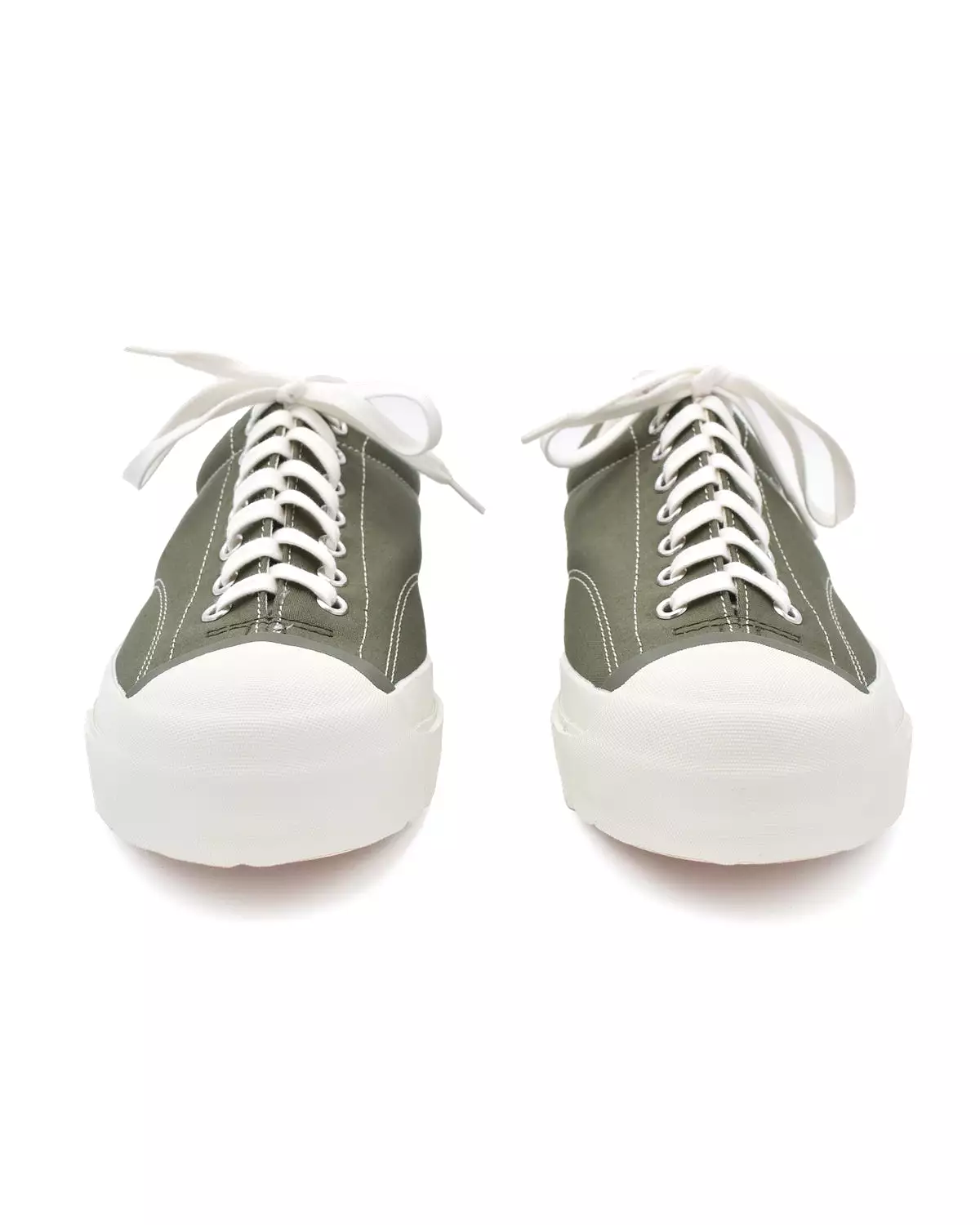 Moonstar Gym Court Olive Green Nylon Sneaker