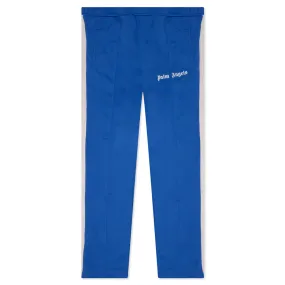 New Slim Track Pants - Blue/Off-White