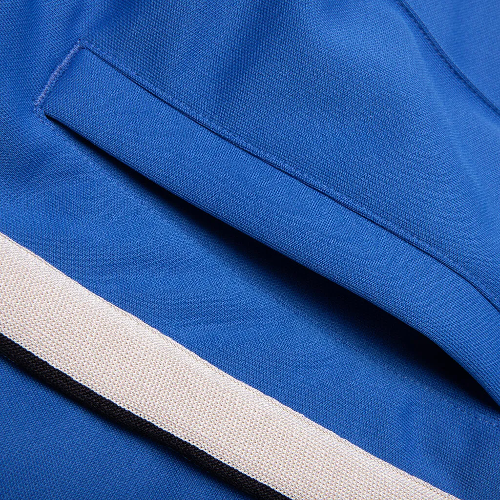 New Slim Track Pants - Blue/Off-White