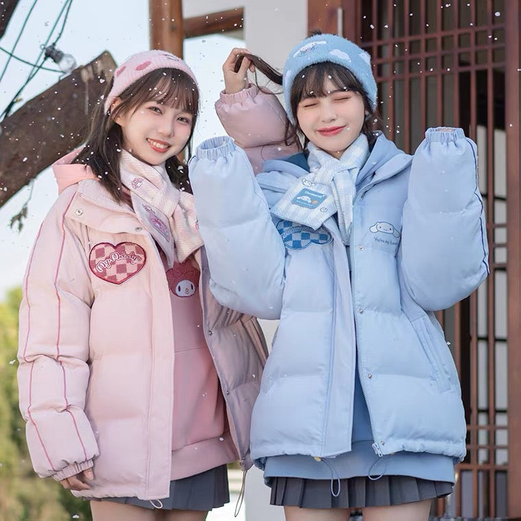 Pre-order Sanrio collaboration puff jacket limited edition