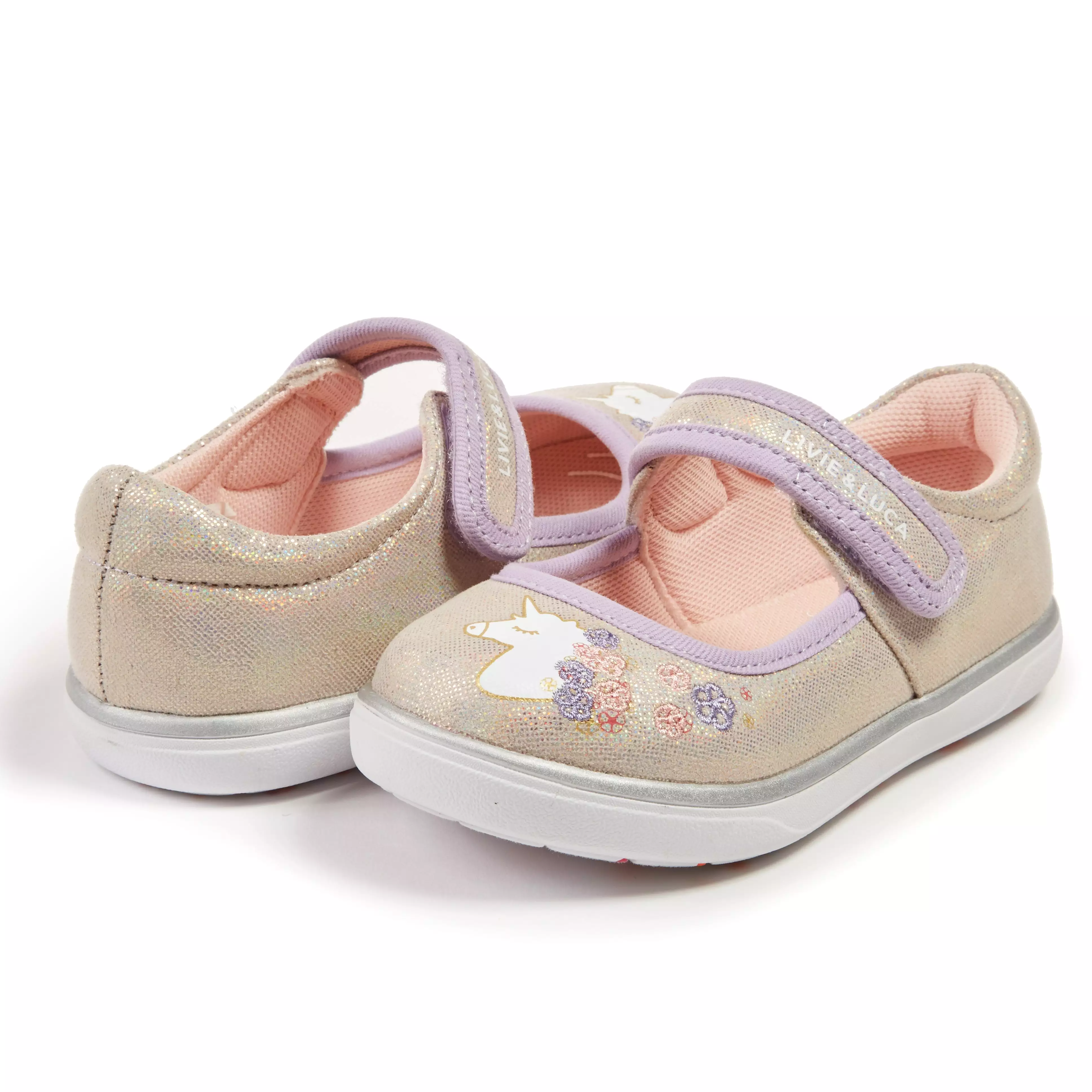 RAVINE UNICORN ECO Sneaker Mary Jane | Iridescent