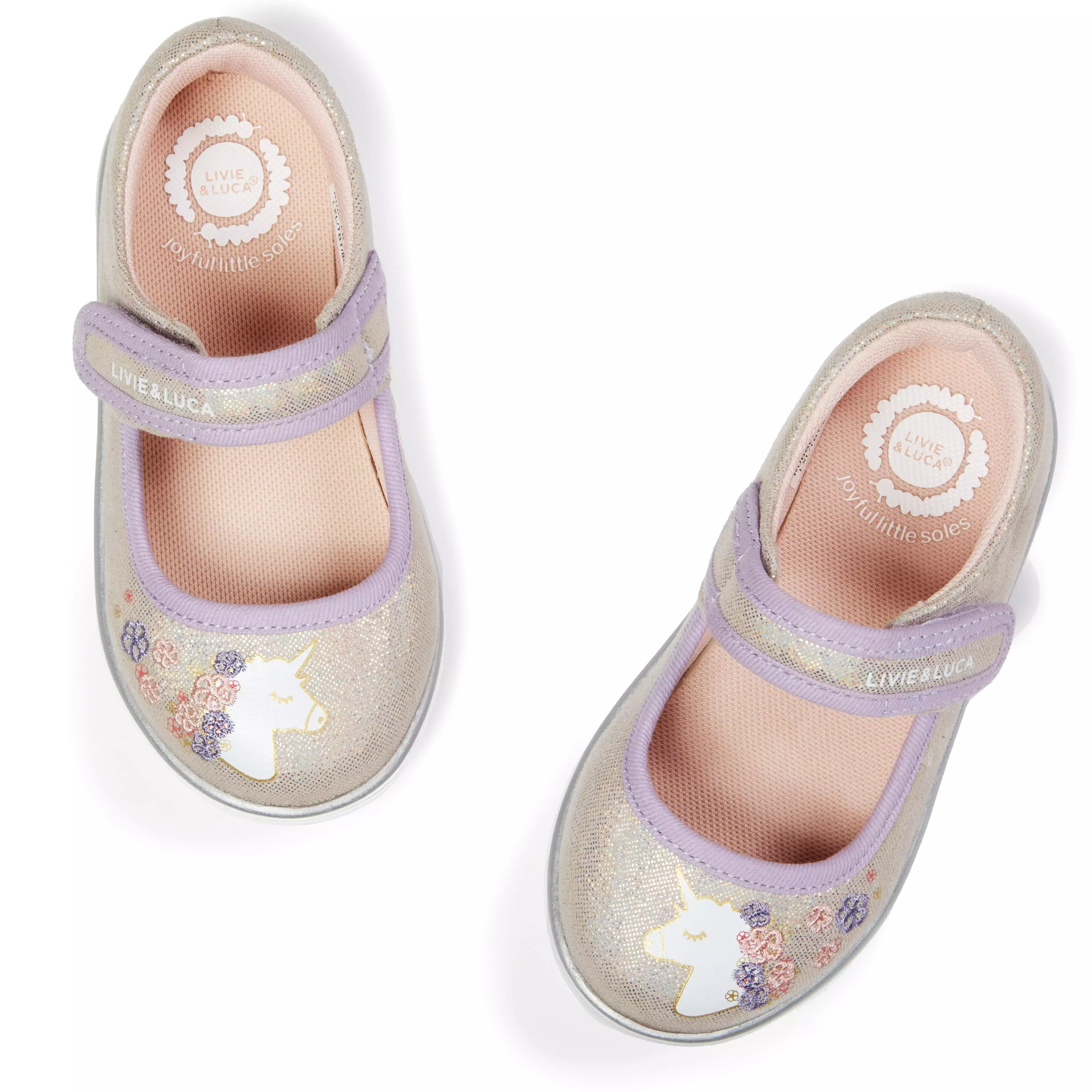 RAVINE UNICORN ECO Sneaker Mary Jane | Iridescent