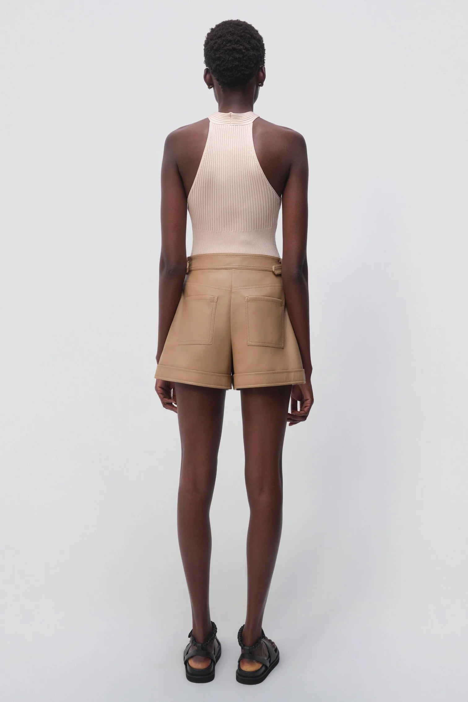 Simkhai Chace Belted Shorts