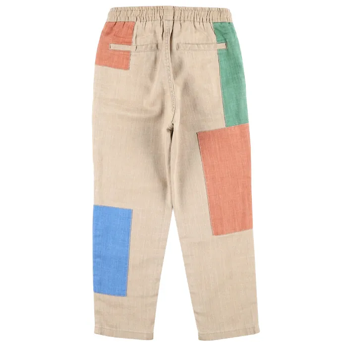 Stella McCartney Child Pants Brown Colour Block