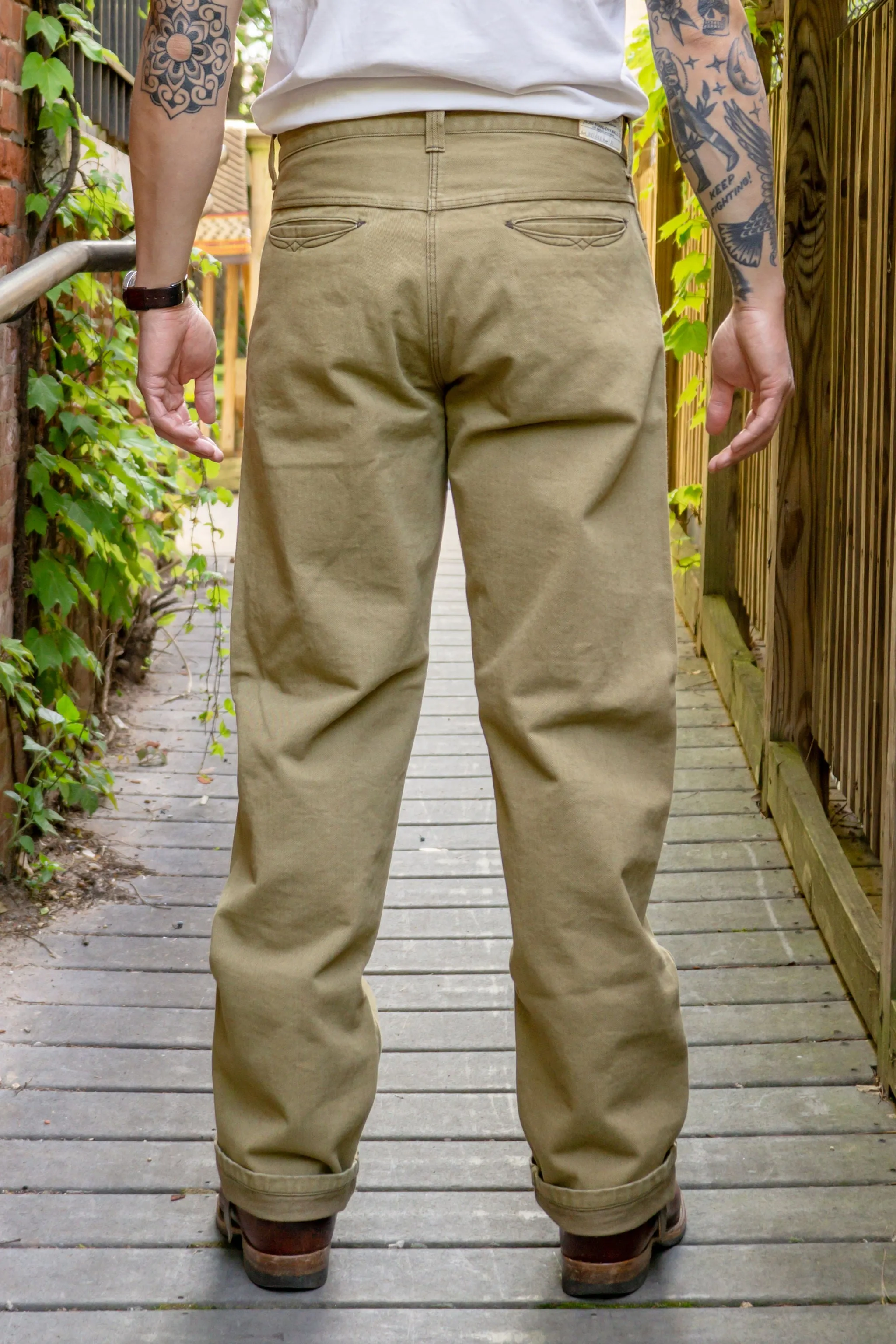 Stevenson Overall Co. Blazer Pants - Khaki Beige