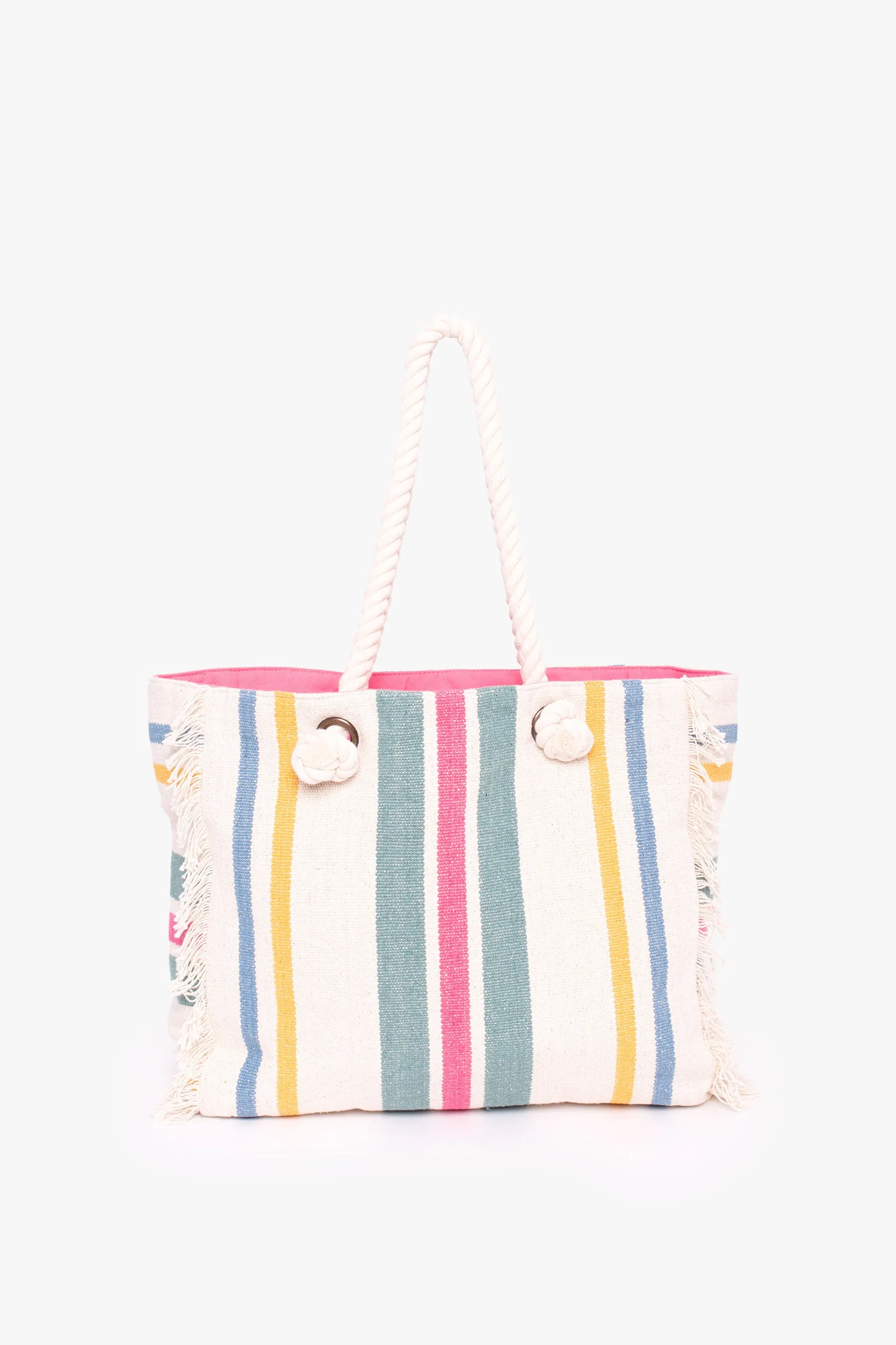 Stripe Beach Bag