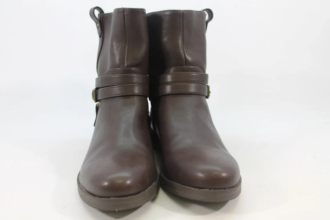 Style & Co. State Faux Women's Brown Boots 8.5M(ZAP11474)