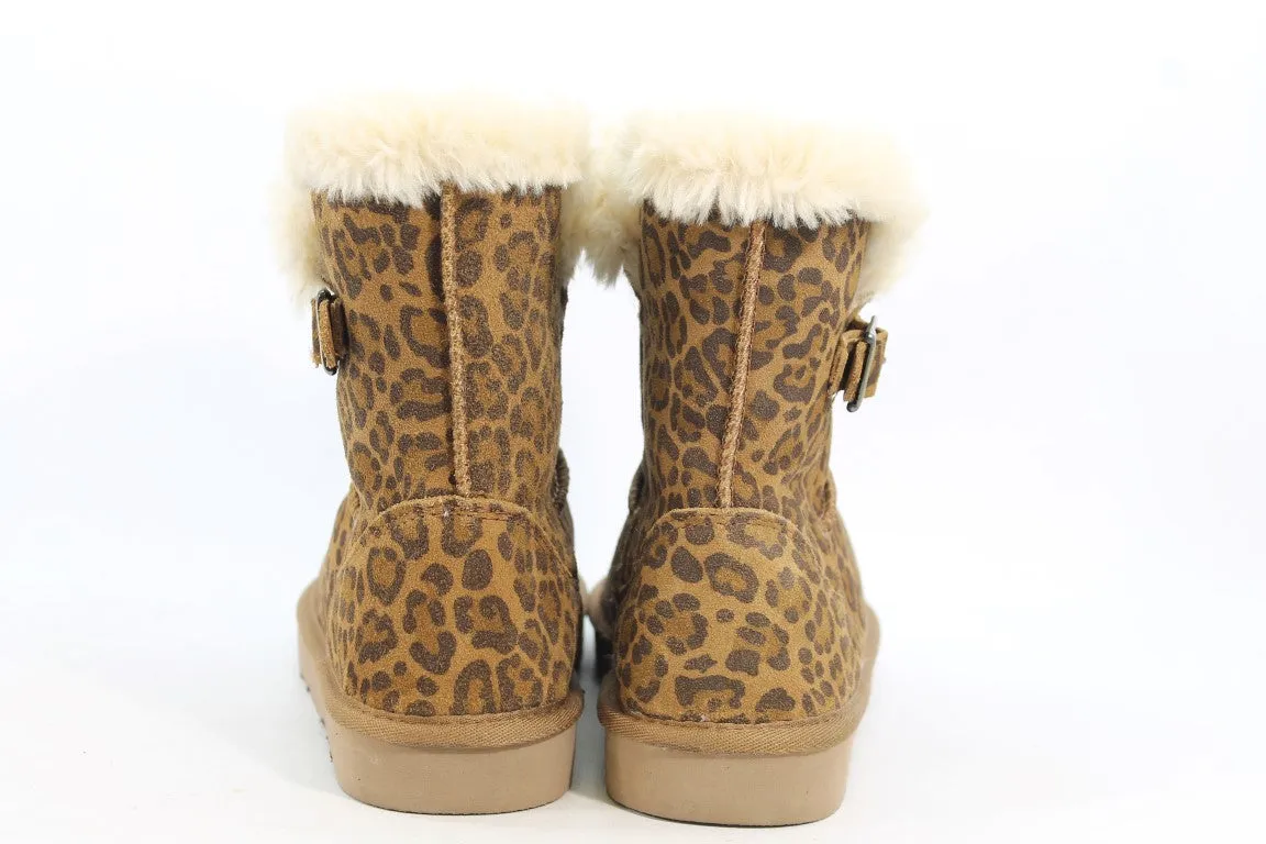 Style & Co. Tiny2 Women's Leopard Boots 8M(ZAP19160)