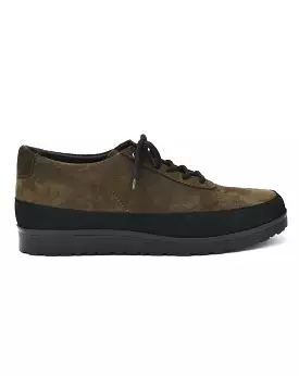 Tarvas Explorer Army Green Suede Sneaker