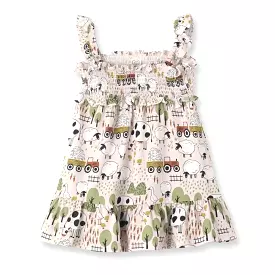 Tesa Babe Bamboo Dress in Farmyard