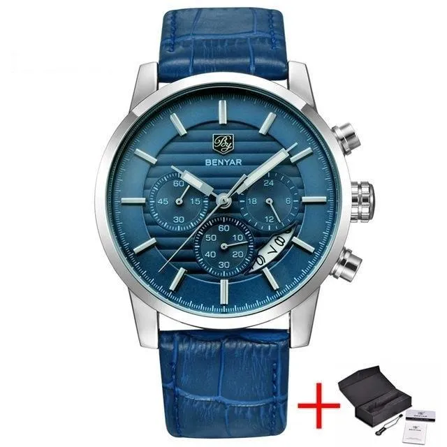 Top Luxury Military Style Fashion Chronograph Men's Sports Watches