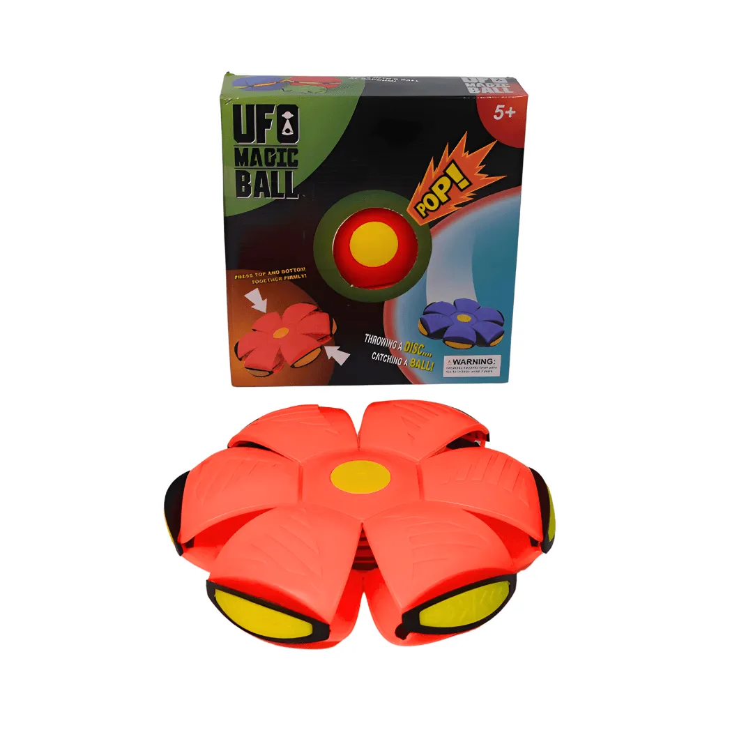 UFO Magic ball, Glowing Flying Toys for kids Age 3+(Random colour & design will be send)