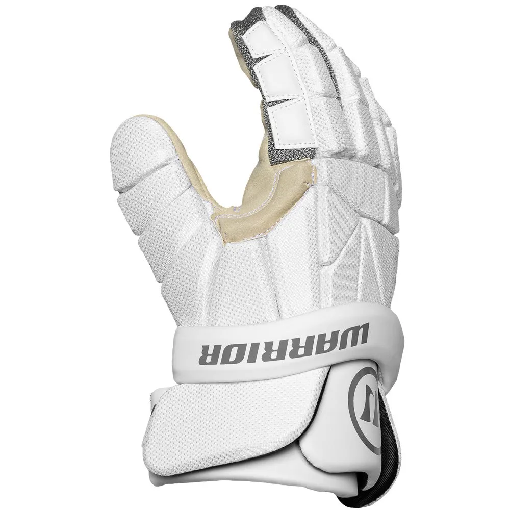 WARRIOR EVO LITE WHITE LACROSSE GLOVES