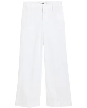 Wexford Linen Trouser in White