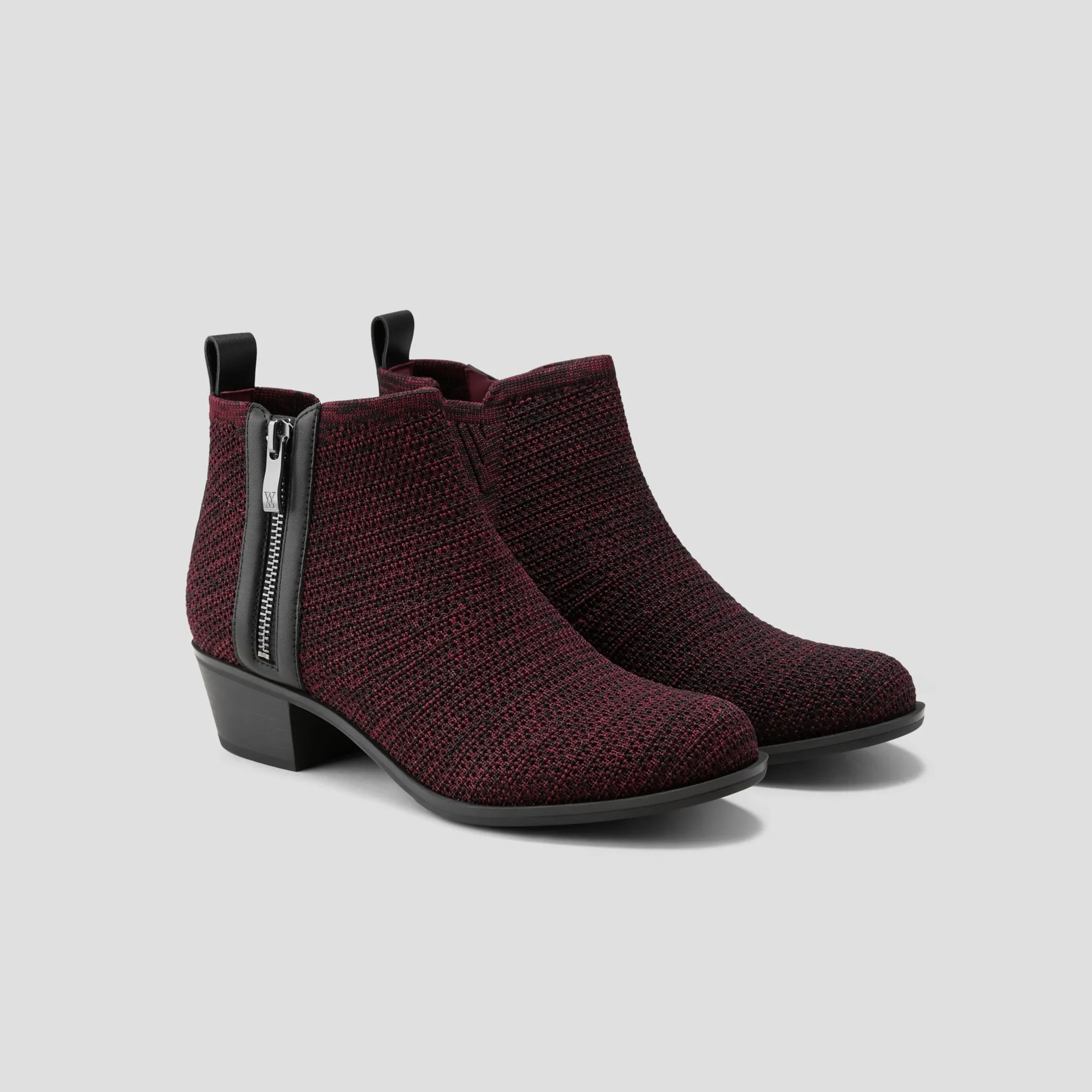   Zip Up Western Ankle Boots (Taylor)